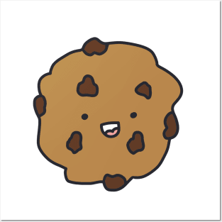 cute happy cookie design Posters and Art